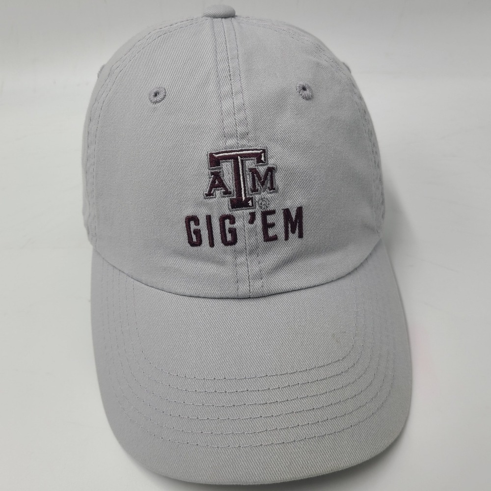 Women Texas A&M Aggies Hat Strapback Victorias Secret Gray‎ Maroon NCAA Gig Em